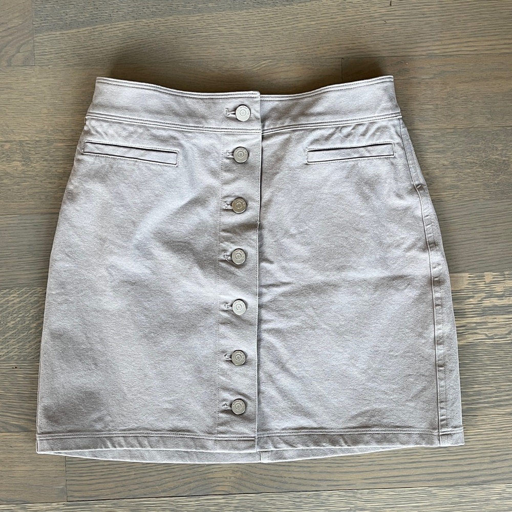 Wilfred Free Button-Front Skirt